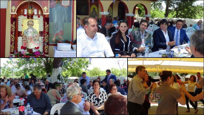 Κέφι και χορός στο γλέντι του Εμπορικού Συλλόγου Μεγαλόπολης στον Άι-Θανάση (vd)