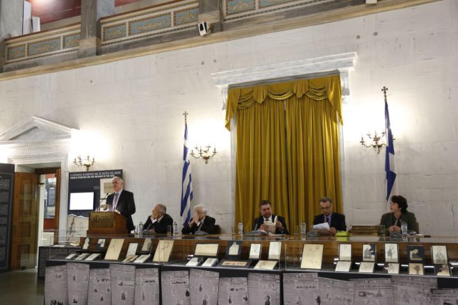 &Pi;&alpha;&lambda;&alpha;&iota;ά &Beta;&omicron;&upsilon;&lambda;ή | &Pi;&alpha;&rho;&omicron;&upsilon;&sigma;&iota;ά&sigma;&tau;&eta;&kappa;&epsilon; &omicron; &Epsilon;&pi;&epsilon;&tau;&epsilon;&iota;&alpha;&kappa;ό&sigmaf; &Tau;ό&mu;&omicron;&sigmaf; &laquo;&Epsilon;&nu; Ά&sigma;&tau;&rho;&epsilon;&iota;. &Eta; &Epsilon;&theta;&nu;&iota;&kappa;ή &Delta;&epsilon;&upsilon;&tau;έ&rho;&alpha; &tau;&omega;&nu; &Epsilon;&lambda;&lambda;ή&nu;&omega;&nu; &Sigma;&upsilon;&nu;έ&lambda;&epsilon;&upsilon;&sigma;&iota;&sigmaf;. &Tau;&alpha; &gamma;&epsilon;&gamma;&omicron;&nu;ό&tau;&alpha; &ndash; &omicron;&iota; &pi;&rho;&omega;&tau;&alpha;&gamma;&omega;&nu;&iota;&sigma;&tau;έ&sigmaf; &ndash; &omicron;&iota; &alpha;&pi;&omicron;&phi;ά&sigma;&epsilon;&iota;&sigmaf;&raquo;