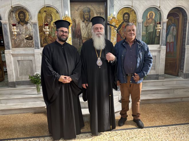 Ναός Τιμίου Προδρόμου Μελιγούς | Νέος εφημέριος ο π. Χαρίλαος Χασάπης