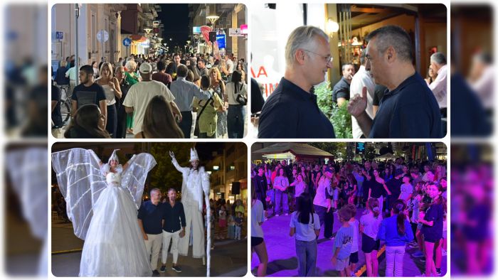 Κώστας Τζιούμης για τη Λευκή Νύχτα: «Η Τρίπολη σήμερα είναι φωτεινή!»