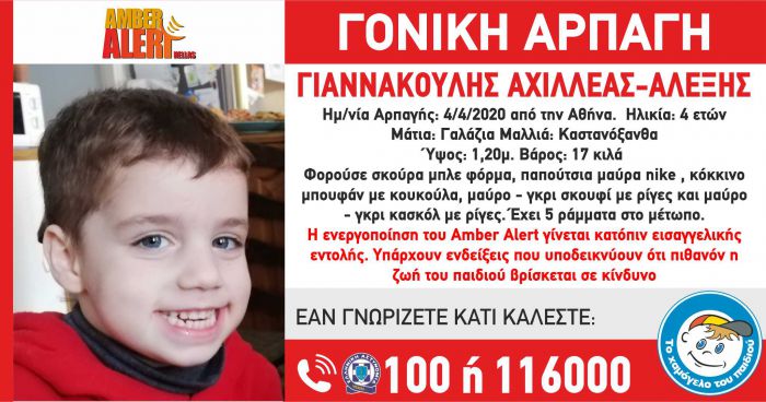 Amber Alert | Γονική αρπαγή ανηλίκου - Το παιδί βρίσκεται σε κινδυνο;