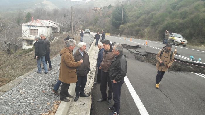 Περιφέρεια | Άμεσες παρεμβάσεις για την αποκατάσταση του δρόμου &quot;Καλαμάτα – Σπάρτης&quot; μέσω Ταϋγέτου