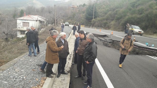 Περιφέρεια | Άμεσες παρεμβάσεις για την αποκατάσταση του δρόμου &quot;Καλαμάτα – Σπάρτης&quot; μέσω Ταϋγέτου