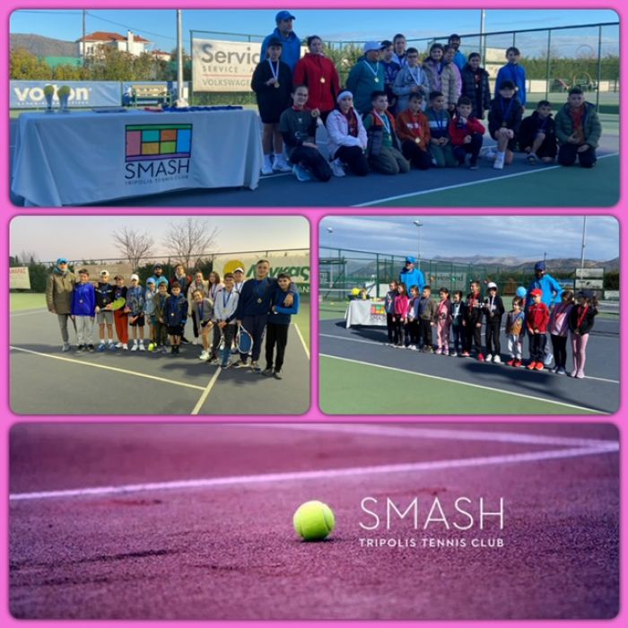 Φιλικοί αγώνες τένις στο Smash