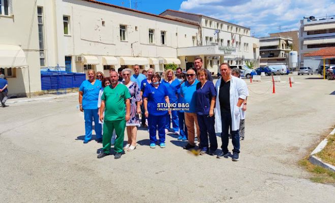 Ξυλοδαρμός γιατρών στο Νοσοκομείο Ναυπλίου | Στον έναν έσπασαν τα πλευρά - Διαμαρτυρία των εργαζομένων (vd)