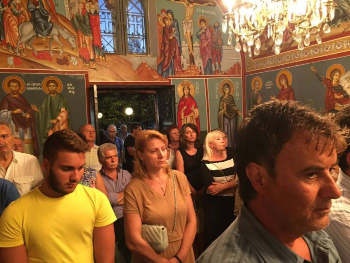 &Omicron;&iota; &kappa;&upsilon;&nu;&eta;&gamma;&omicron;ί &tau;ί&mu;&eta;&sigma;&alpha;&nu; &tau;&eta; &mu;&nu;ή&mu;&eta; &tau;&omicron;&upsilon; &Alpha;&gamma;ί&omicron;&upsilon; &Phi;&alpha;&nu;&omicron;&upsilon;&rho;ί&omicron;&upsilon; (&epsilon;&iota;&kappa;ό&nu;&epsilon;&sigmaf;)