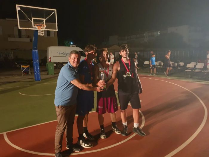 Ολοκληρώθηκε το 1ο 3on3 Basketball Tournament στο ανοιχτό γήπεδο Μπάσκετ Παραλίου Άστρους