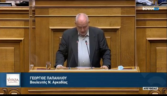 Παπαηλιού: "Η κυβέρνηση του «συστήματος Μητσοτάκη» εξυπηρετεί συγκεκριμένα μεγάλα επιχειρηματικά συμφέροντα"