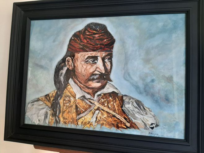 «Οι ήρωες του 1821 σε μοναδική τεχνική κολάζ» στο Μαλλιαροπούλειο