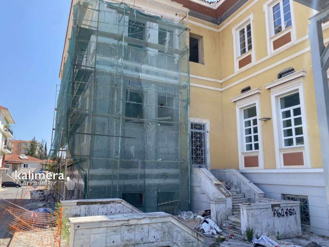 Προχωρούν τα έργα στο Πνευματικό Κέντρο Τρίπολης | &quot;Έχουμε φτάσει στο 70% - Το έργο αναμένεται να ολοκληρωθεί στο τέλος Σεπτεμβρίου&quot;