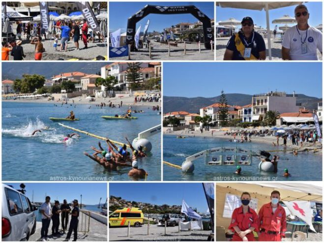 Παράλιο Άστρος | Άνοιξε με επιτυχία η “αυλαία” του Πανελληνίου πρωταθλήματος Open Water (vd)