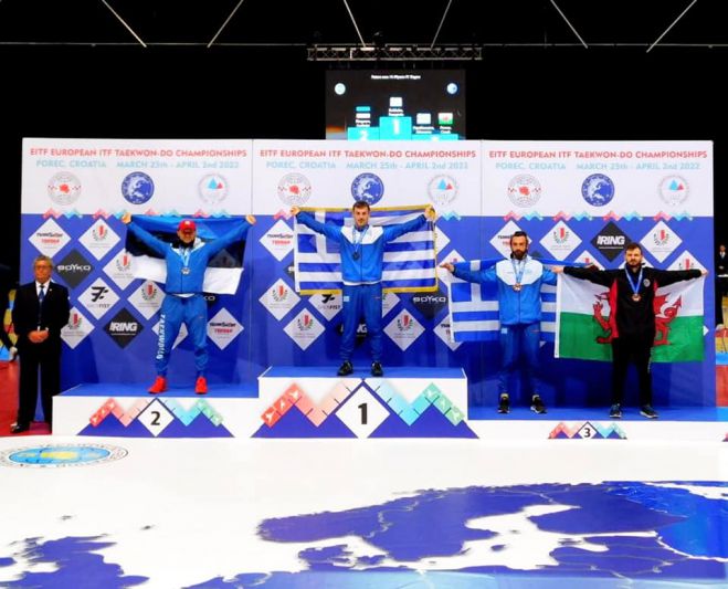 Taekwon-Do ITF | &Chi;&rho;&upsilon;&sigma;ό&sigmaf; &omicron; &Kappa;&omicron;&kappa;&kappa;ά&lambda;&alpha;&sigmaf; &sigma;&tau;&eta;&nu; &Kappa;&rho;&omicron;&alpha;&tau;ί&alpha;!