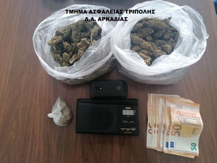 Σύλληψη για κάνναβη στη Γορτυνία