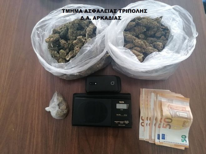 Σύλληψη για κάνναβη στη Γορτυνία