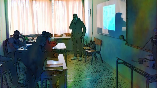 &Epsilon;&iota;&delta;&iota;&kappa;ό &Gamma;&upsilon;&mu;&nu;ά&sigma;&iota;&omicron; - &Lambda;ύ&kappa;&epsilon;&iota;&omicron; &Tau;&rho;ί&pi;&omicron;&lambda;&eta;&sigmaf;: "&Omicron;&Chi;&Iota; &sigma;&tau;&eta; &Beta;ί&alpha;, &Omicron;&Chi;&Iota; &sigma;&tau;&omicron;&nu; &Epsilon;&kappa;&phi;&omicron;&beta;&iota;&sigma;&mu;ό"