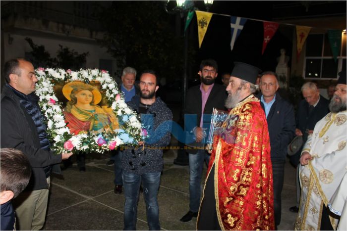 To Κορακοβούνι τίμησε την Πολιούχο και προστάτιδα του Αγία Βαρβάρα (εικόνες)