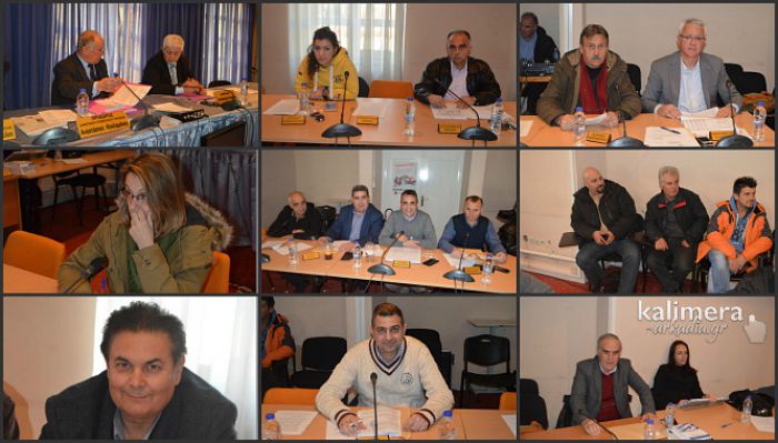 Φωτογραφικά «κλικ» από το Δημοτικό Συμβούλιο Τρίπολης! (23/12/2016)