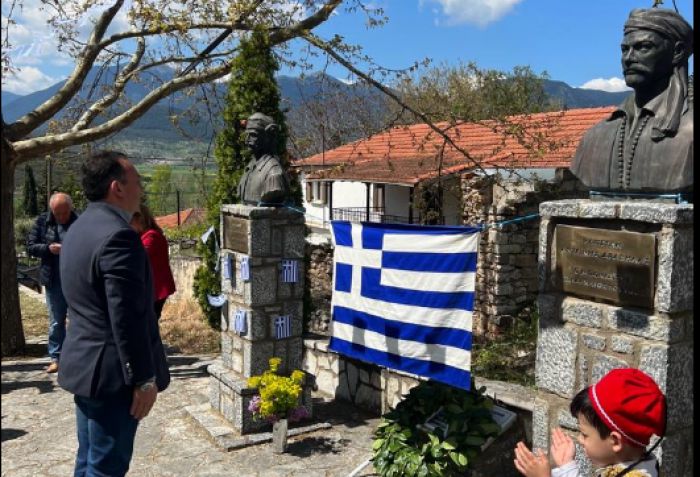 Παλαιόπυργος - Βλάσης | Στις τιμητικές εκδηλώσεις για τους Αγωνιστές Δραβίλα και Κατριμουστάκη