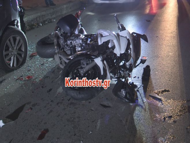 Τραγωδία στην Κόρινθο | Nεκρή 42χρονη μετά από τροχαίο με μηχανή (vd)
