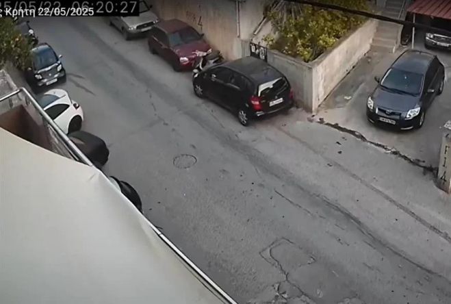 Σεισμός στην Κρήτη | Η στιγμή που τα 6,1 Ρίχτερ ταρακουνούν το νησί και ακολουθεί τρομαχτικό μεγάλο βουητό