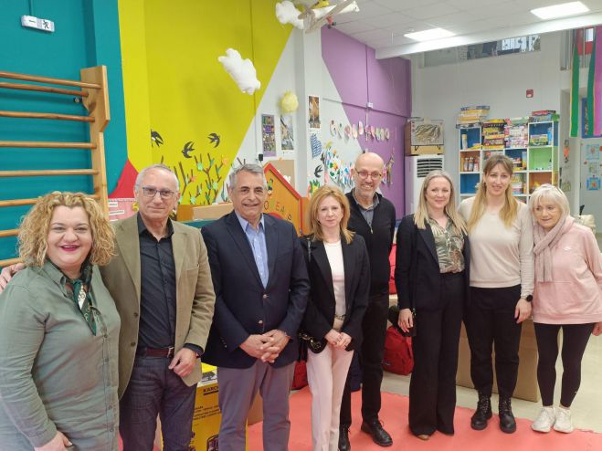 Ηλεκτρονικό εξοπλισμό στο ΚΔΑΠ ΜΕΑ του Δήμου Τρίπολης από τους «Ήρωες της Digea» (vd)