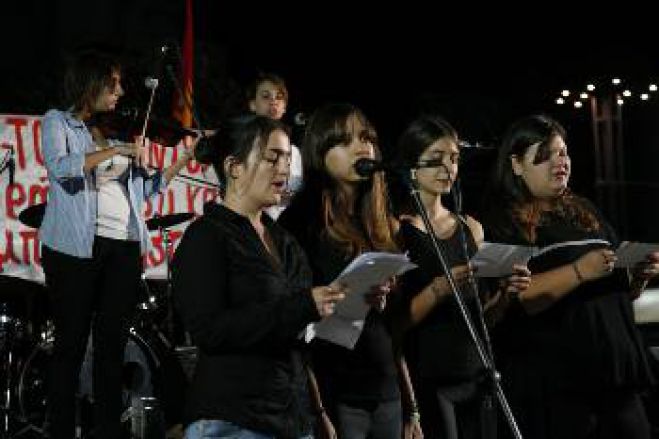 Όμορφη νεανική γιορτή από την ΚΝΕ στην Τρίπολη
