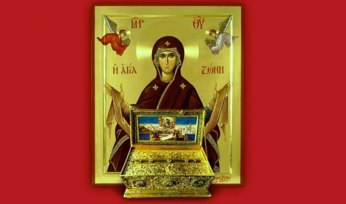 &Tau;&omicron; &pi;&rho;ό&gamma;&rho;&alpha;&mu;&mu;&alpha; &pi;&rho;&omicron;&sigma;&kappa;ύ&nu;&eta;&sigma;&eta;&sigmaf; &tau;&eta;&sigmaf; &Alpha;&gamma;ί&alpha;&sigmaf; &Zeta;ώ&nu;&eta;&sigmaf; &sigma;&tau;&eta;&nu; &Tau;&rho;ί&pi;&omicron;&lambda;&eta;
