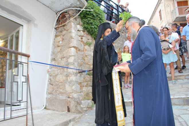 Αετορράχη Γορτυνίας | Εγκαινιάστηκε το πνευματικό κέντρο "Μητροπολίτης Ιερεμίας Φούντας" (εικόνες)