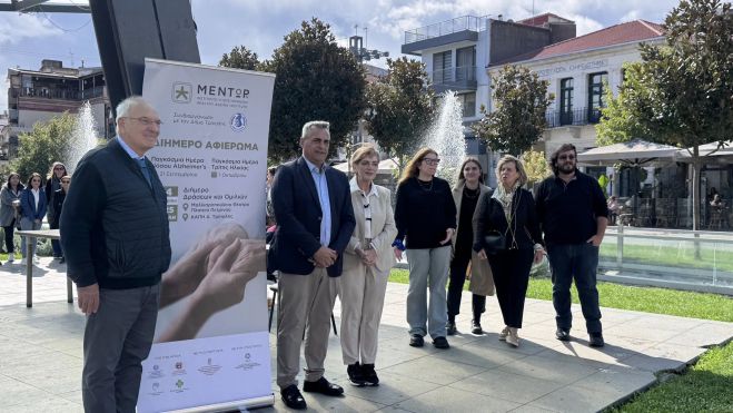 Κώστας Τζιούμης: «Στηρίζουμε πρωτοβουλίες ενημέρωσης και ευαισθητοποίησης συμπολιτών μας για την άνοια και τη νόσο Alzheimer» (vd)