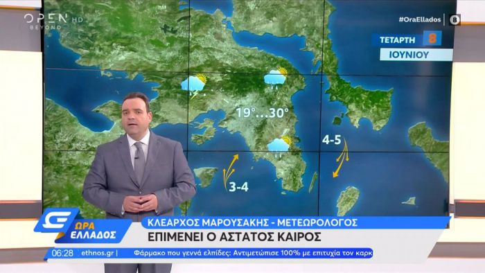 &Mu;&alpha;&rho;&omicron;&upsilon;&sigma;ά&kappa;&eta;&sigmaf; - &Kappa;&alpha;&iota;&rho;ό&sigmaf; | &Eta; &pi;&rho;ό&gamma;&nu;&omega;&sigma;&eta; &gamma;&iota;&alpha; &tau;&omicron; &tau;&rho;&iota;ή&mu;&epsilon;&rho;&omicron; &tau;&omicron;&upsilon; &Alpha;&gamma;ί&omicron;&upsilon; &Pi;&nu;&epsilon;ύ&mu;&alpha;&tau;&omicron;&sigmaf;