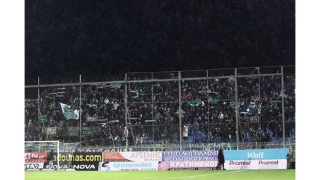 Απαγορεύτηκε η οργανωμένη μετακίνηση φιλάθλων του Παναθηναϊκού στην Τρίπολη