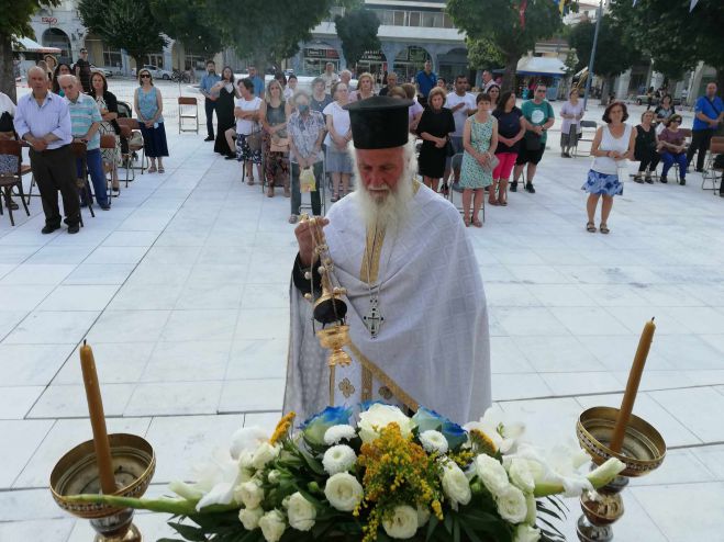 Με λαμπρότητα τιμήθηκε ἡ μνήμη της Οσίας Μακρίνης στην Τρίπολη (εικόνες)