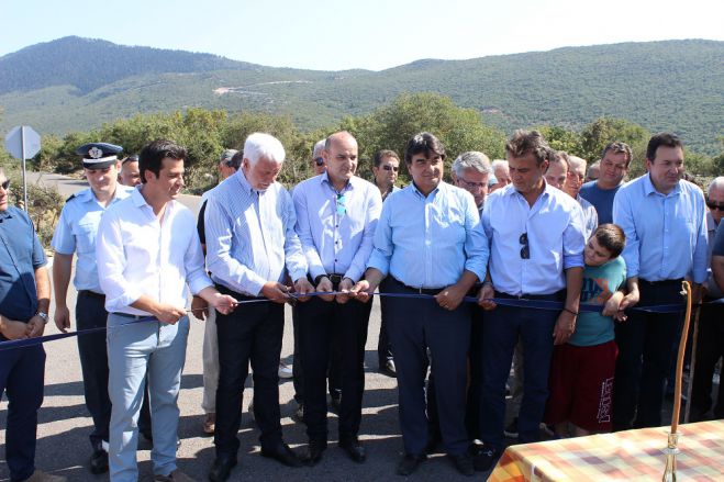 Εγκαινιάστηκε ο δρόμος &quot;Πελετά – Κρεμαστή&quot; που ενώνει Αρκαδία και Λακωνία (εικόνες)