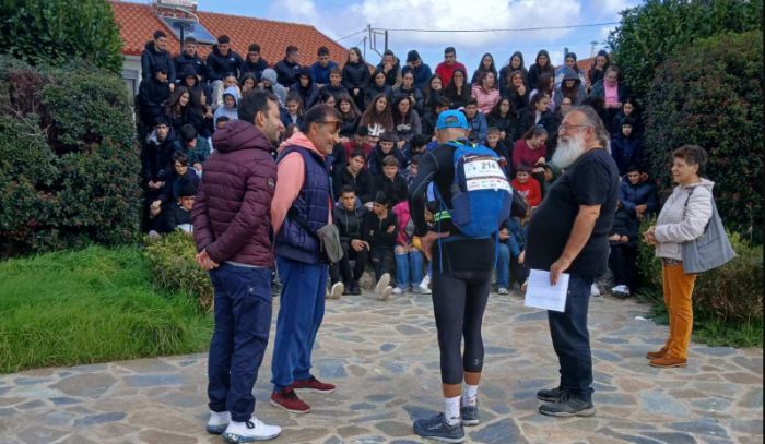 Η Αλέα Τεγέας υποδέχθηκε αθλητές του «Αυθεντικού Φειδιππίδιου δρόμου» (vd)