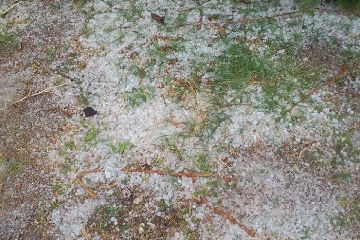 Μεγάλη χαλαζόπτωση στην Αργολίδα (εικόνες)!