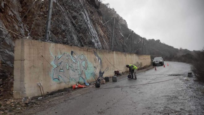 Σκαντζός | Προχωρούν τα έργα στον Λάδωνα και στο δρόμο "Βαλτεσινίκο- Μυγδαλιά- Θεόκτιστο" (εικόνες)