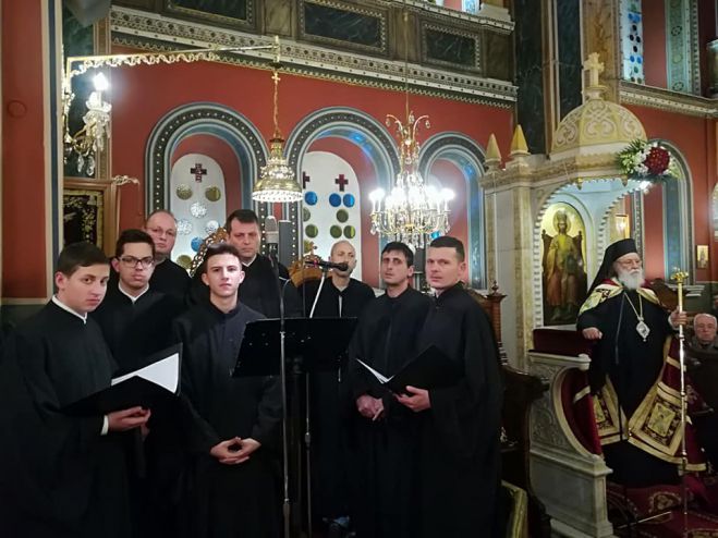 Ο Εσπερινός του Αγίου Βασιλείου στην Τρίπολη (εικόνες)