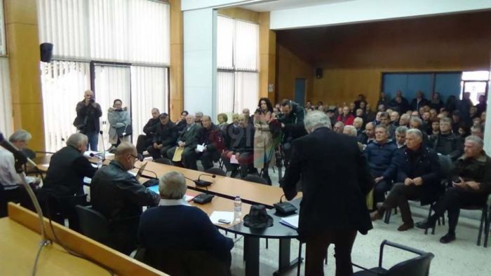 Τρίπολη | Κατάμεστο το Εργατικό Κέντρο για την ενημέρωση των συνταξιούχων της ΔΕΗ (vd)