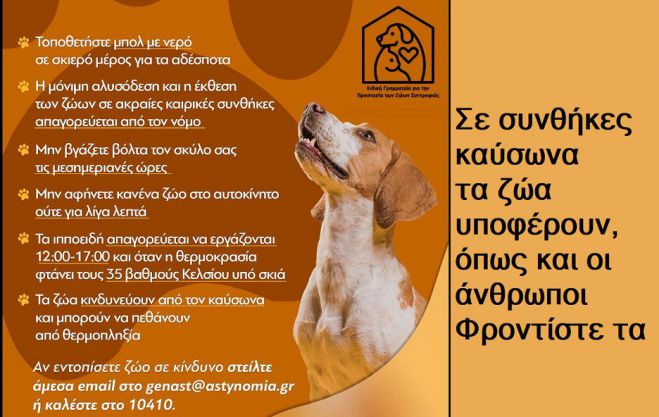 &Omicron;&delta;&eta;&gamma;ί&epsilon;&sigmaf; &phi;&rho;&omicron;&nu;&tau;ί&delta;&alpha;&sigmaf; &alpha;&delta;έ&sigma;&pi;&omicron;&tau;&omega;&nu; &kappa;&alpha;&iota; &delta;&epsilon;&sigma;&pi;&omicron;&zeta;ό&mu;&epsilon;&nu;&omega;&nu; &zeta;ώ&omega;&nu; &sigma;&epsilon; &sigma;&upsilon;&nu;&theta;ή&kappa;&epsilon;&sigmaf; &kappa;&alpha;ύ&sigma;&omega;&nu;&alpha;