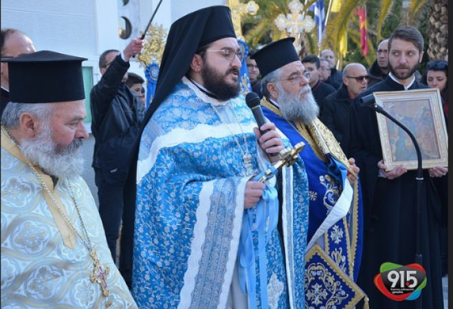 Τρίπολη | Αγιασμός των Υδάτων με πολύ κόσμο στον Προφήτη Ηλία (vd)