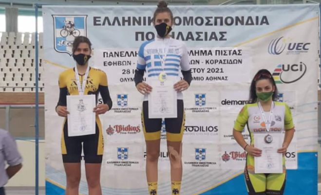 Τα συγχαρητήρια Τζιούμη για την πρωτιά της Φαρφαρά στο Πανελλήνιο Πρωτάθλημα Ποδηλασίας!