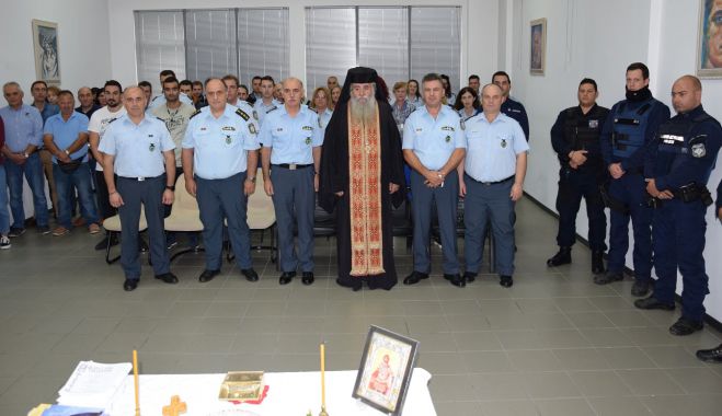 Αγιασμός στη Γενική Περιφερειακή Αστυνομική Διεύθυνση Πελοποννήσου (εικόνες)