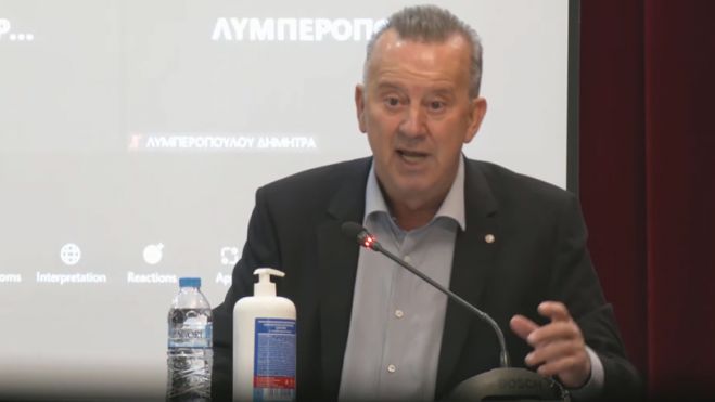 &Sigma;&kappa;&alpha;&nu;&tau;&zeta;ό&sigmaf; &gamma;&iota;&alpha; &tau;&eta;&nu; &epsilon;&pi;ί&theta;&epsilon;&sigma;&eta; &sigma;&epsilon; &Lambda;&alpha;&mu;&pi;&rho;ό&pi;&omicron;&upsilon;&lambda;&omicron; &alpha;&pi;ό &tau;&eta;&nu; &pi;&alpha;&rho;ά&tau;&alpha;&xi;&eta; &Tau;&alpha;&tau;&omicron;ύ&lambda;&eta;: "&Phi;&iota;&lambda;ό&tau;&iota;&mu;&omicron; &delta;&epsilon;&nu; έ&chi;&epsilon;&tau;&epsilon;;"