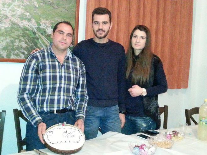 &Eta; &epsilon;&omicron;&rho;&tau;ή &tau;&omicron;&upsilon; &Alpha;&gamma;ί&omicron;&upsilon; &Chi;&alpha;&rho;&alpha;&lambda;ά&mu;&pi;&omicron;&upsilon;&sigmaf; &sigma;&tau;&omicron; &chi;&omega;&rho;&iota;ό &Pi;ά&pi;&alpha;&rho;&iota; (&epsilon;&iota;&kappa;ό&nu;&epsilon;&sigmaf;)