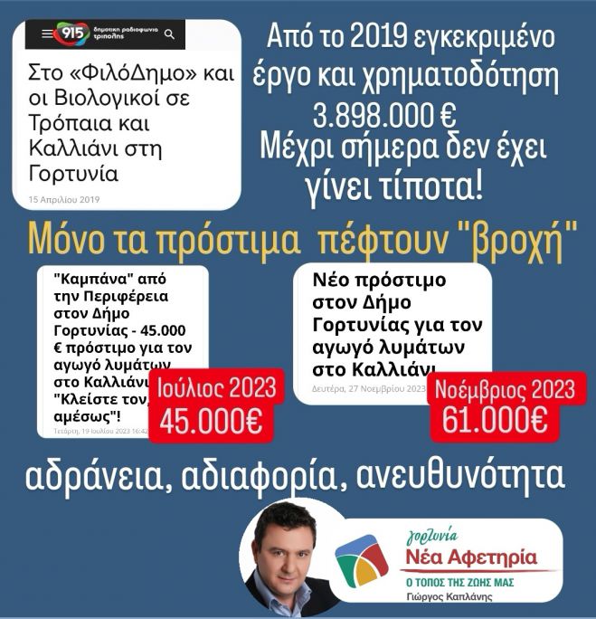 ''Τα πρόστιμα δεν έχουν τέλος''