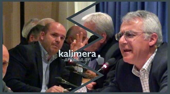 Χαμός στο Δημοτικό Συμβούλιο Τρίπολης με πολλές φωνές και μεγάλη ένταση! (vd)