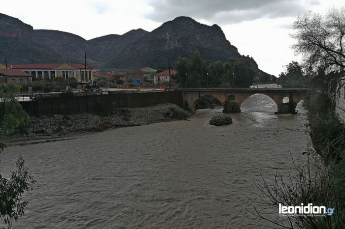 "Ξύπνησαν" οι χείμαρροι και τα ρέματα της Κυνουρίας (vd)