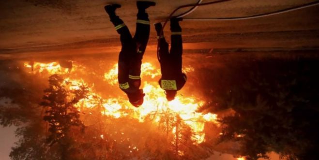 Φωτιά στην Αλεξανδρούπολη | 8 πυροσβέστες διακομίσθηκαν στο Νοσοκομείο
