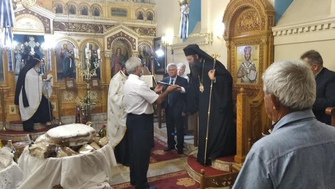 Στο Ελληνικό Γορτυνίας ο Επίσκοπος Νοτίου Μαδαγασκάρης Πρόδρομος, προσκεκλημένος του Παναγιώτη Ταλούμη