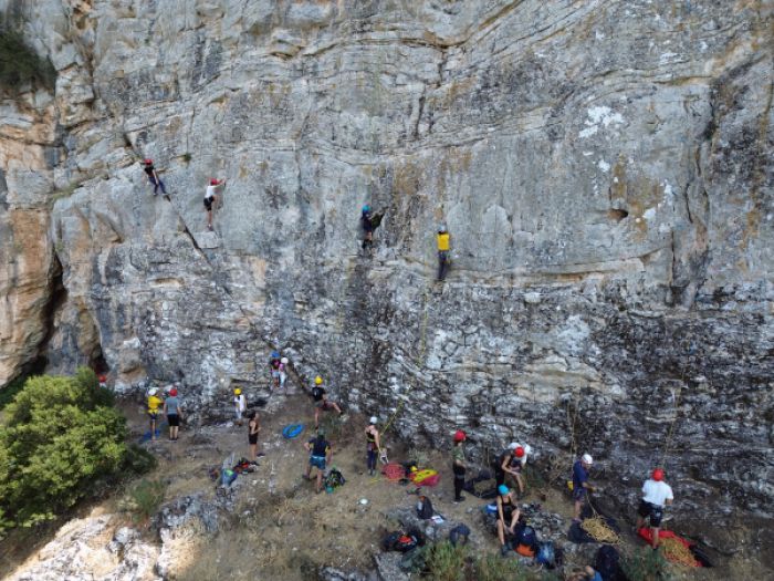 Η πρώτη γνωριμία με το Αναρριχητικό Πεδίο Νεστάνης!